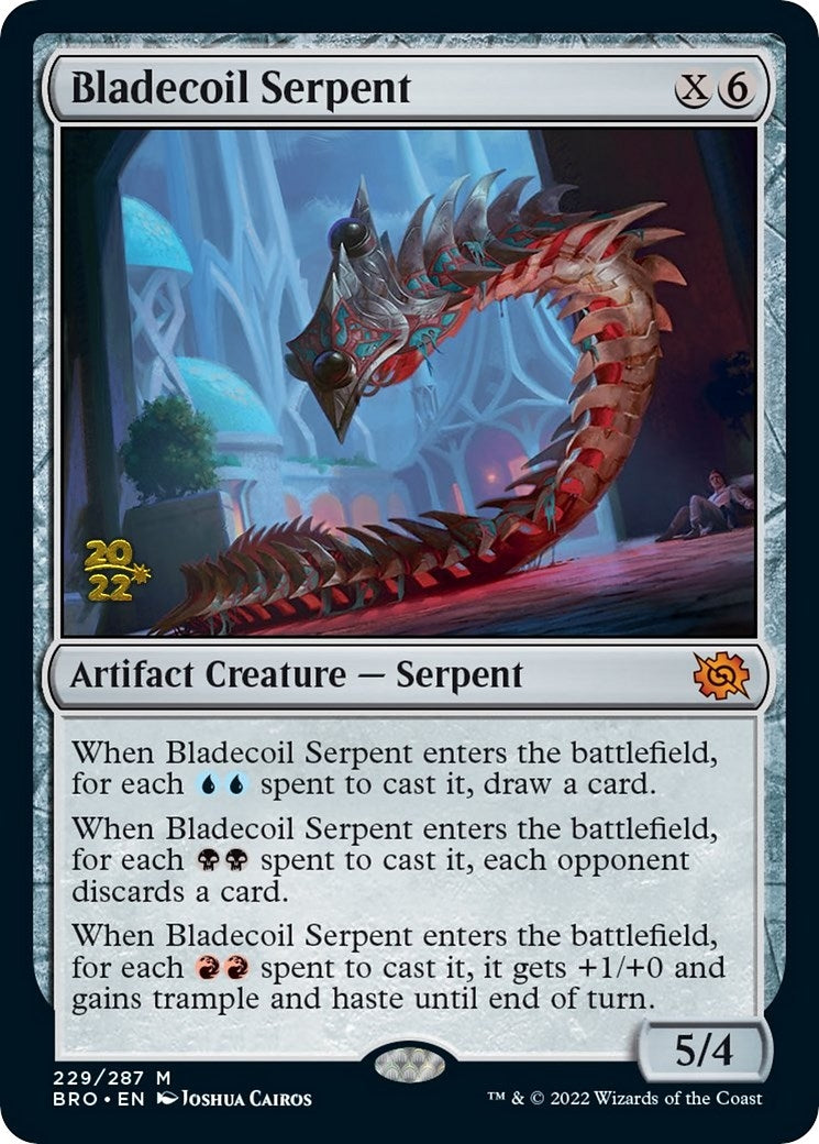 Bladecoil Serpent (229) (Prerelease Cards)