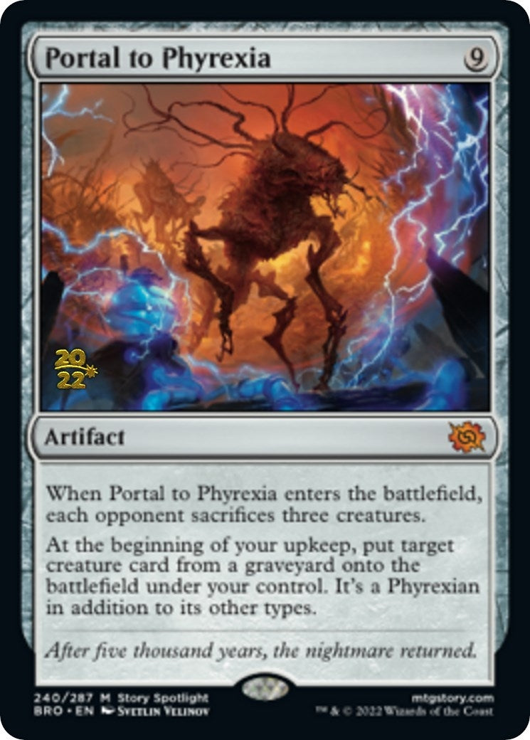 Portal to Phyrexia (240) (Prerelease Cards)