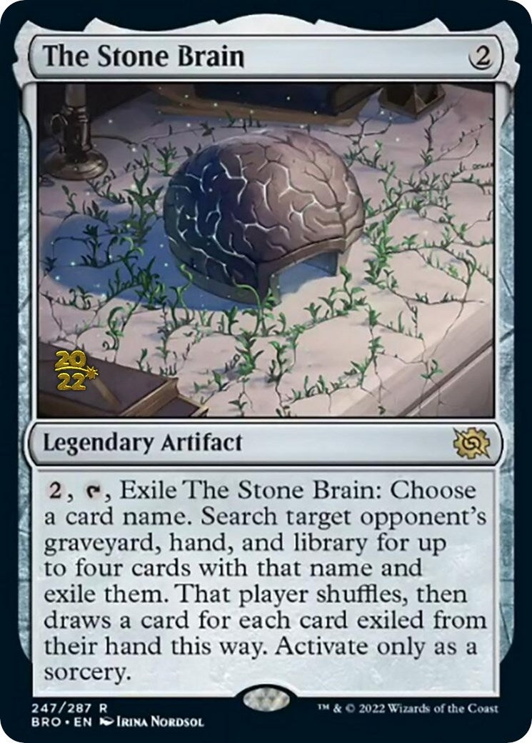 The Stone Brain (247) (Prerelease Cards)