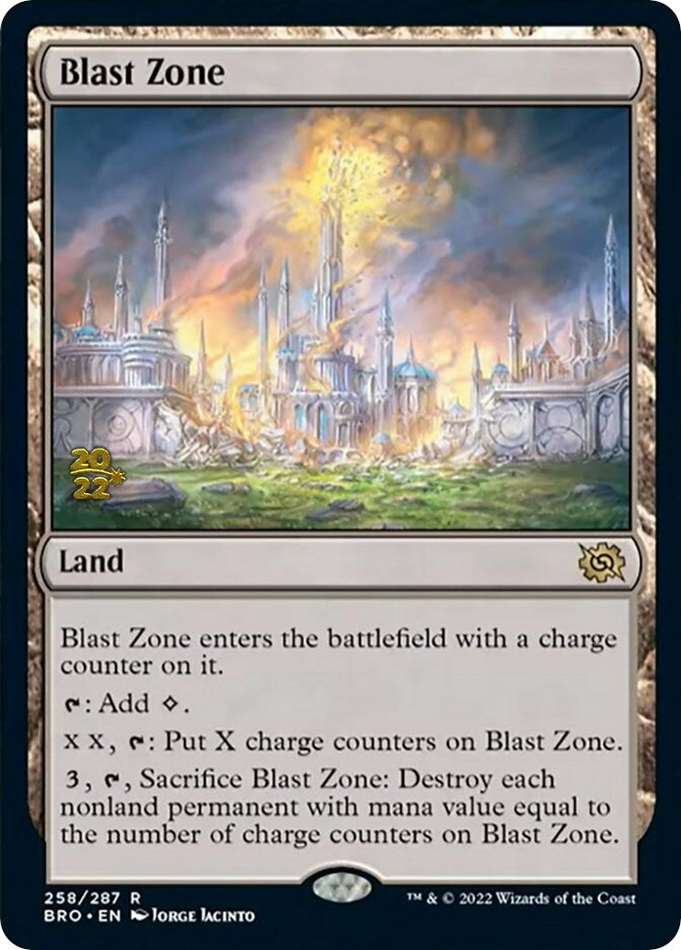 Blast Zone (BRO) (258) (Prerelease Cards)