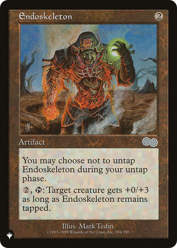 Endoskeleton (294/350) (The List Reprints)
