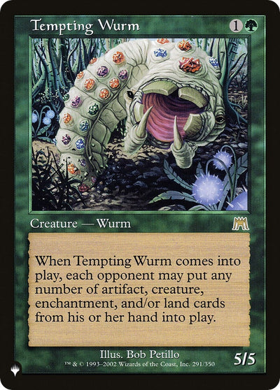 Tempting Wurm (291/350) (The List Reprints)