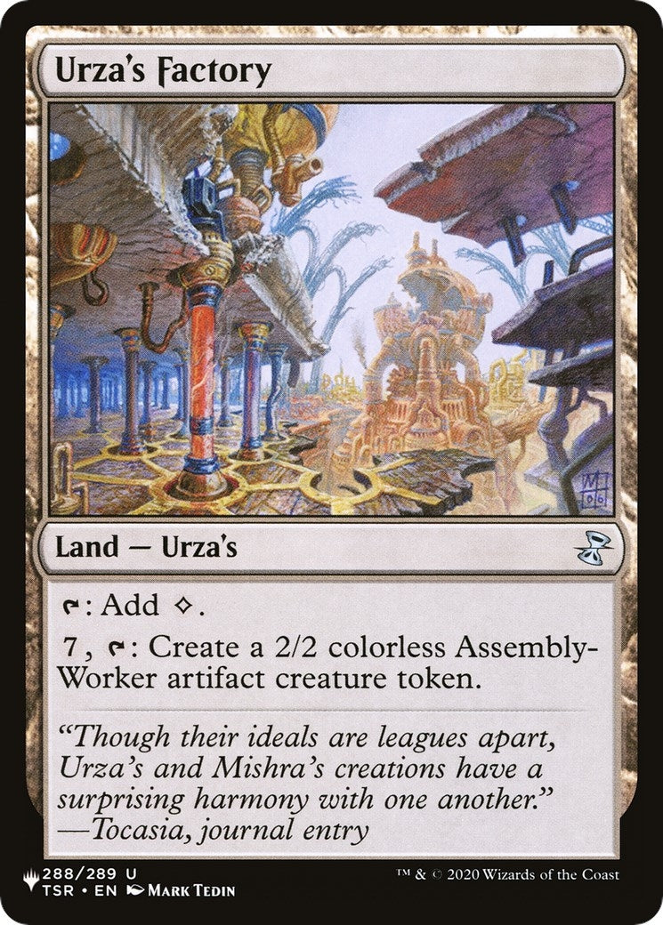 Image for Urza's Factory (288/289) (The List Reprints) - Magic: The Gathering