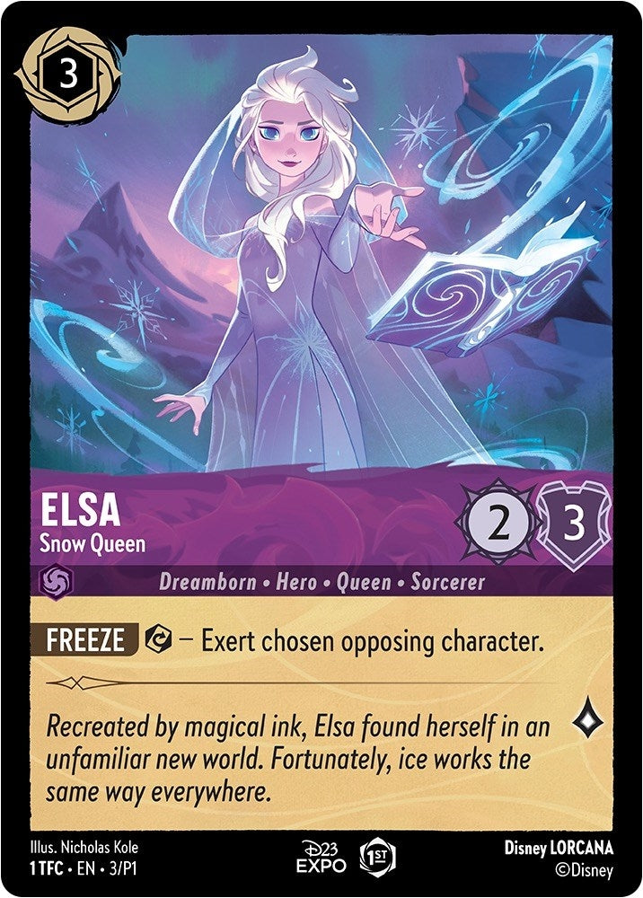 Elsa - Snow Queen (3) (D23 Promos)