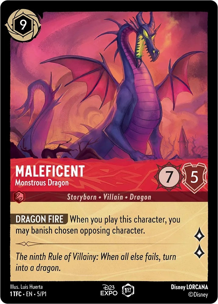 Maleficent - Monstrous Dragon (5) (D23 Promos)