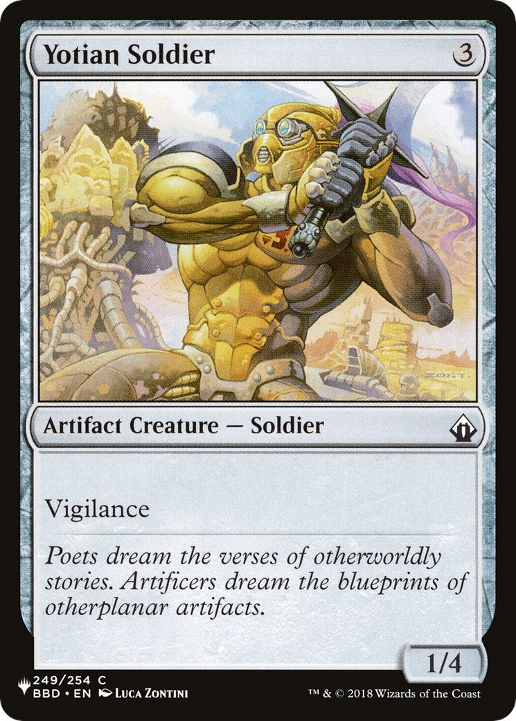Image for Yotian Soldier (249/254) - Magic: The Gathering