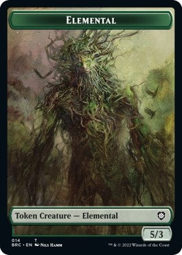 Elemental Token (14) (Commander: The Brothers' War)