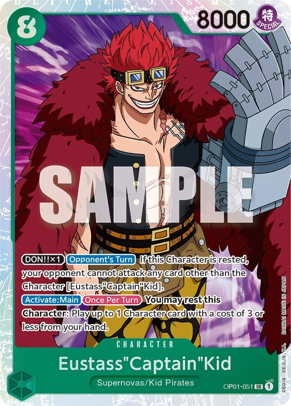 Image for Eustass"Captain"Kid (OP01-051) (Romance Dawn) - One Piece Card Game