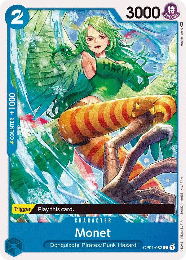Image for Monet (OP01-082) (Romance Dawn) - One Piece Card Game