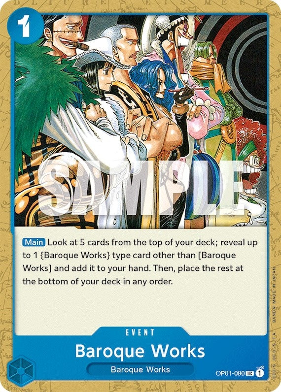Image for Baroque Works (OP01-090) (Romance Dawn) - One Piece Card Game