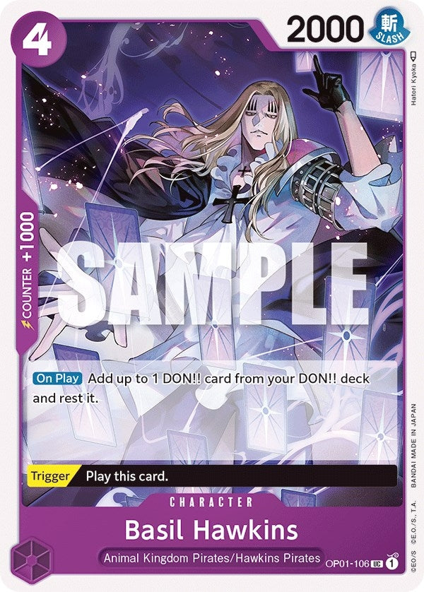 Image for Basil Hawkins (OP01-106) (Romance Dawn) - One Piece Card Game