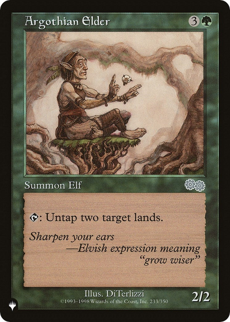 Argothian Elder (233/350) (The List Reprints)