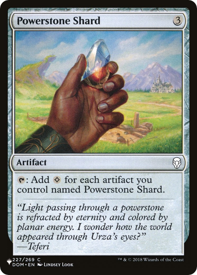 Powerstone Shard (227/269) (The List Reprints)