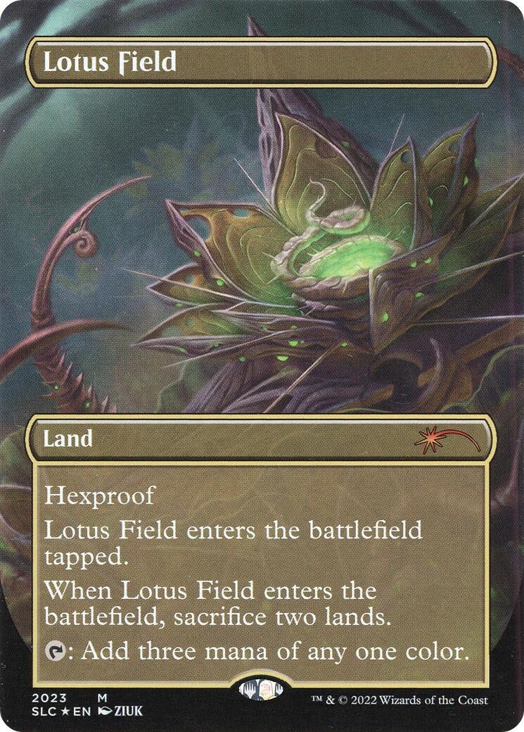 Lotus Field (2023) (Secret Lair: 30th Anniversary Countdown Kit)