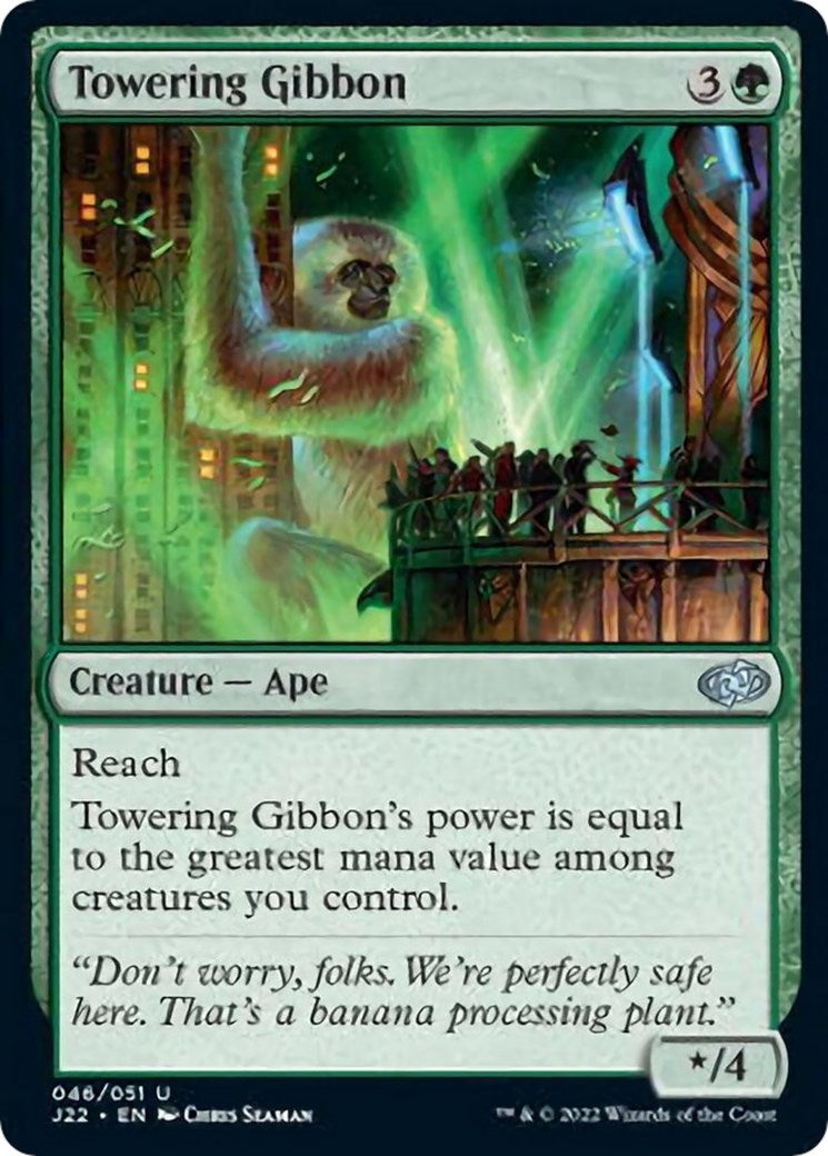 Image for Towering Gibbon (46) - Magic: The Gathering
