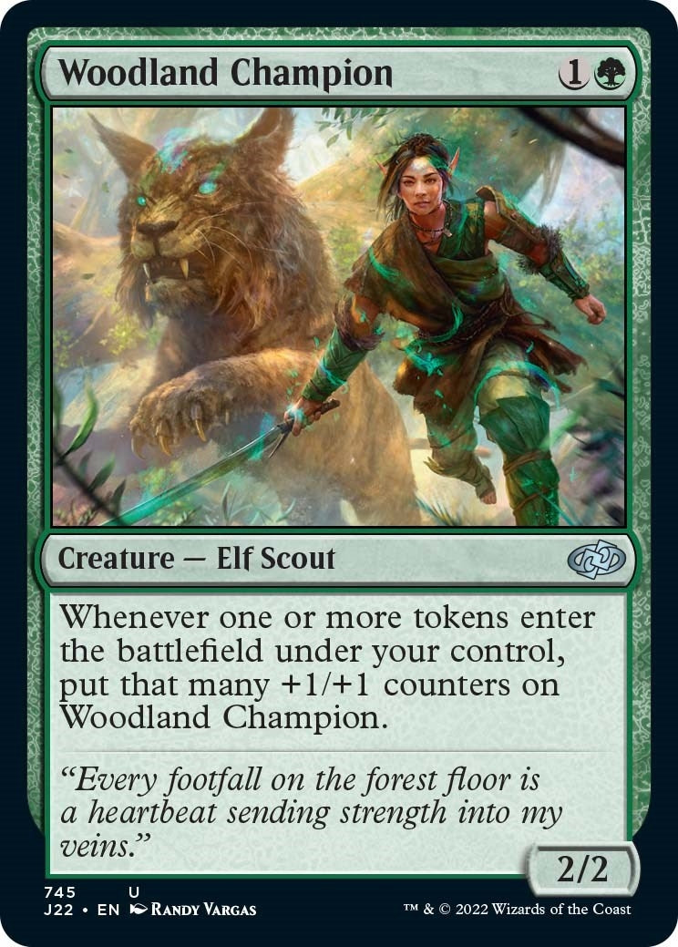 Image for Woodland Champion (745) - Magic: The Gathering