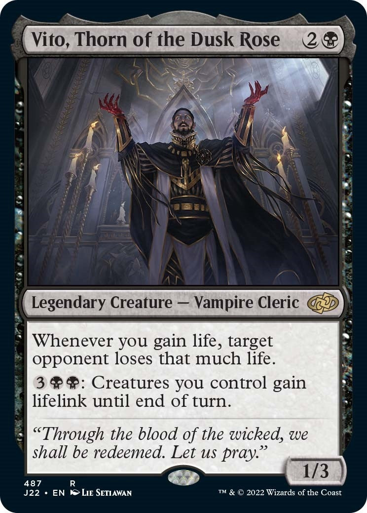 Vito, Thorn of the Dusk Rose (487) (Jumpstart 2022)