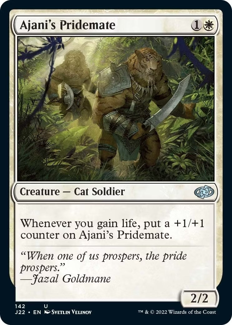 Ajani's Pridemate (142) (Jumpstart 2022)