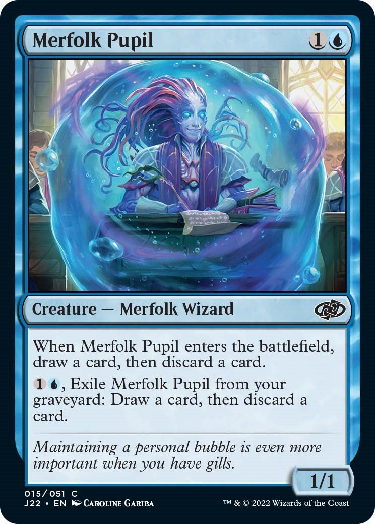 Merfolk Pupil (15) (Jumpstart 2022)