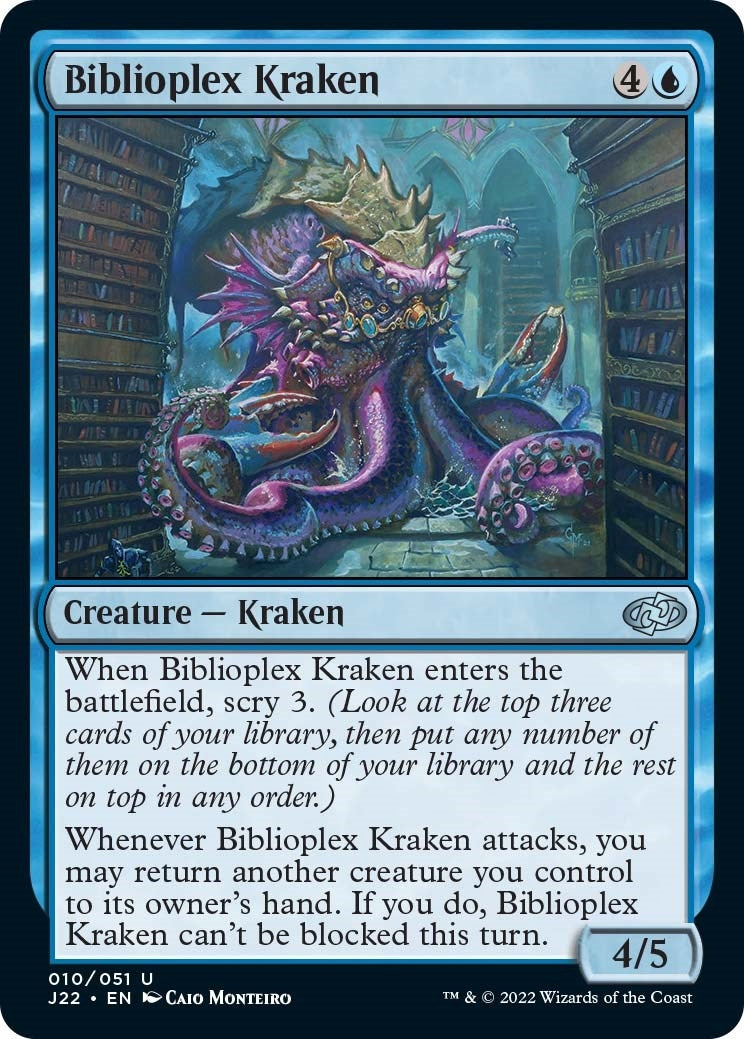 Biblioplex Kraken (10) (Jumpstart 2022)