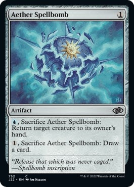 Aether Spellbomb (752) (Jumpstart 2022)