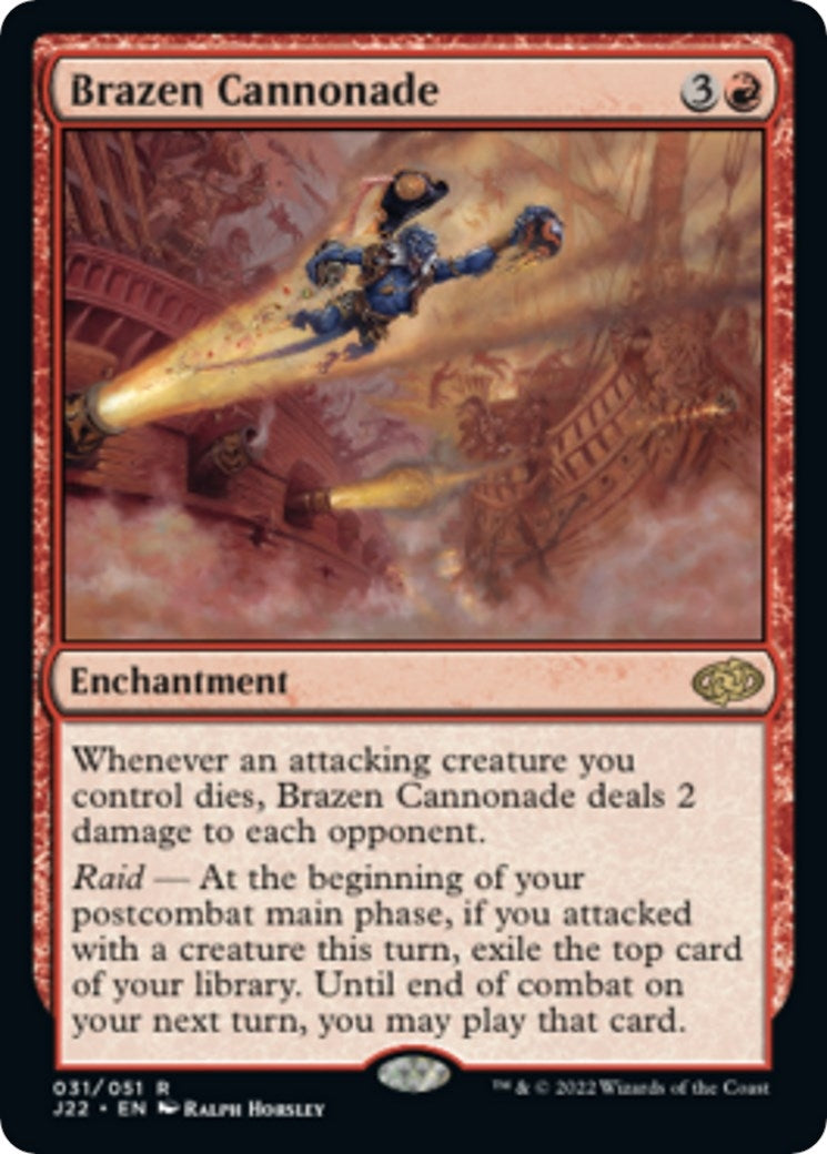 Brazen Cannonade (31) (Jumpstart 2022)