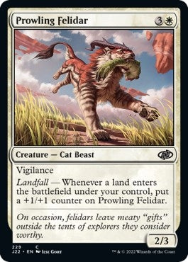 Prowling Felidar (229) (Jumpstart 2022)
