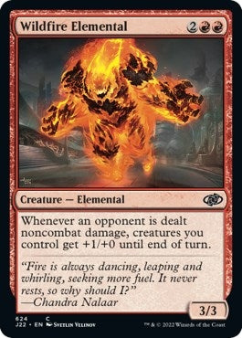 Image for Wildfire Elemental (624) - Magic: The Gathering