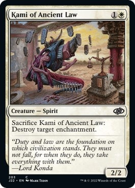Kami of Ancient Law (203) (Jumpstart 2022)