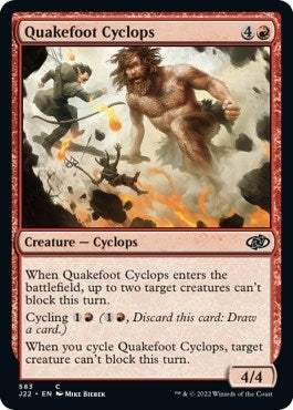 Quakefoot Cyclops (583) (Jumpstart 2022)
