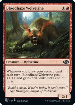 Bloodhaze Wolverine (502) (Jumpstart 2022)