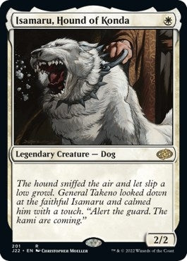 Isamaru, Hound of Konda (201) (Jumpstart 2022)
