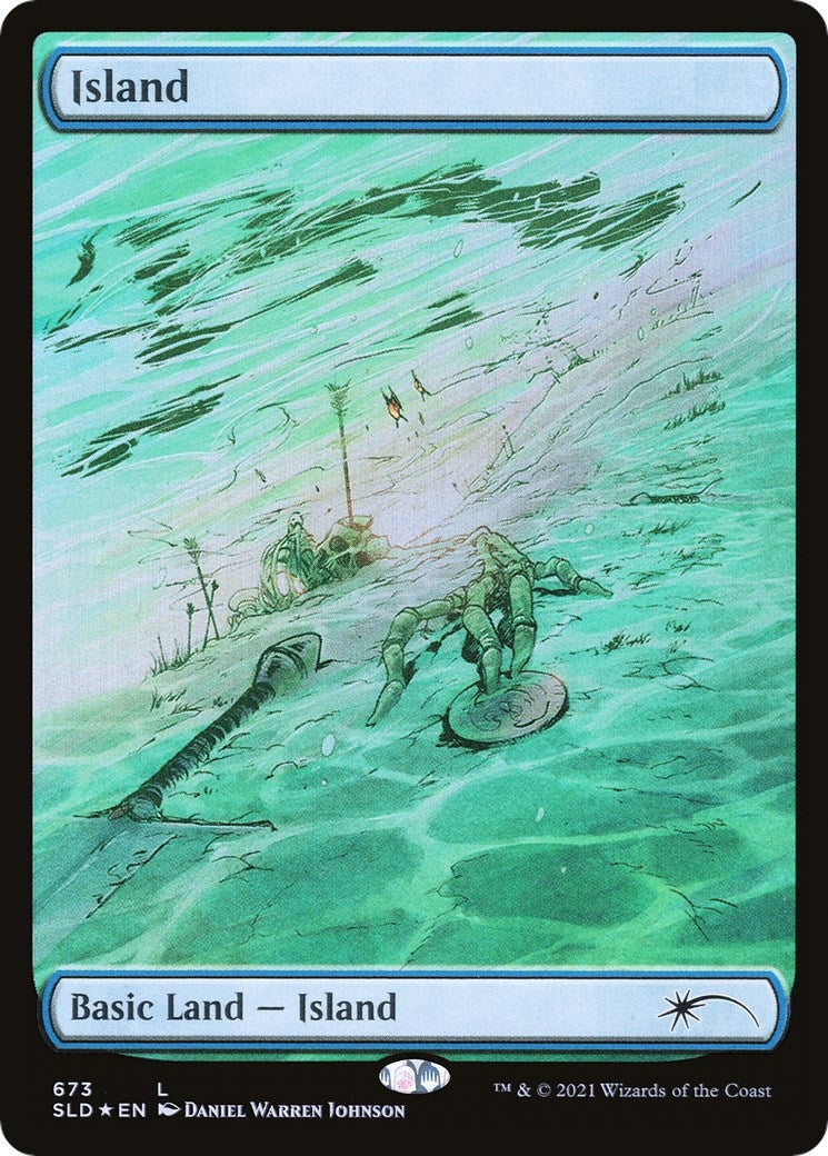 Island (673) (673) (Secret Lair Drop Series)