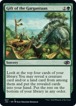 Gift of the Gargantuan (667) (Jumpstart 2022)