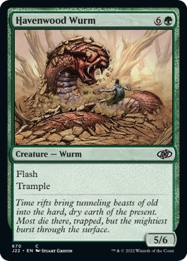 Havenwood Wurm (670) (Jumpstart 2022)