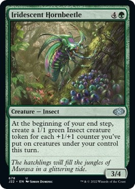 Iridescent Hornbeetle (678) (Jumpstart 2022)