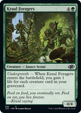 Kraul Foragers (682) (Jumpstart 2022)