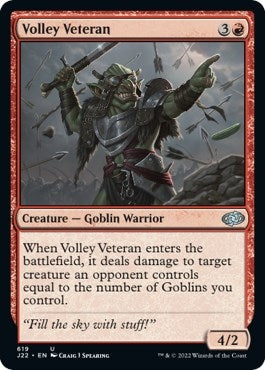 Image for Volley Veteran (619) - Magic: The Gathering