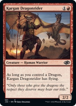 Kargan Dragonrider (561) (Jumpstart 2022)
