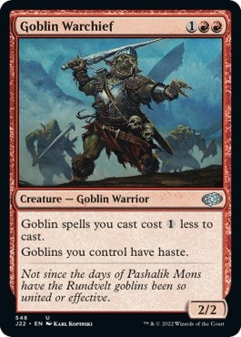 Goblin Warchief (548) (Jumpstart 2022)