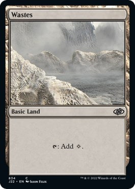 Image for Wastes (834) - Magic: The Gathering