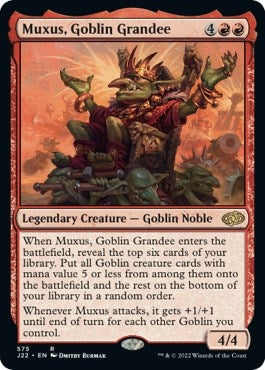 Muxus, Goblin Grandee (575) (Jumpstart 2022)