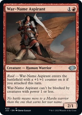 Image for War-Name Aspirant (620) - Magic: The Gathering