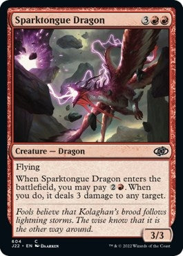 Sparktongue Dragon (604) (Jumpstart 2022)