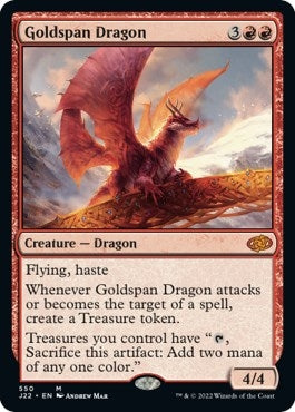 Goldspan Dragon (550) (Jumpstart 2022)
