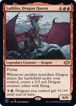Lathliss, Dragon Queen (566) (Jumpstart 2022)