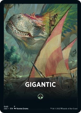 Gigantic Theme Card (40) (Jumpstart 2022)