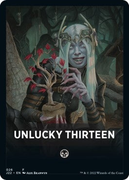 Unlucky Thirteen Theme Card (26) (Jumpstart 2022)