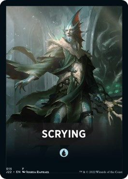 Scrying Theme Card (15) (Jumpstart 2022)