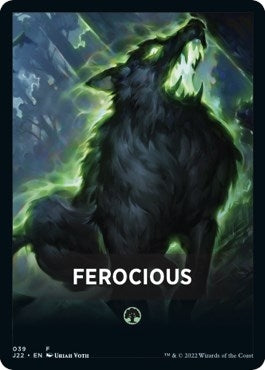 Ferocious Theme Card (39) (Jumpstart 2022)